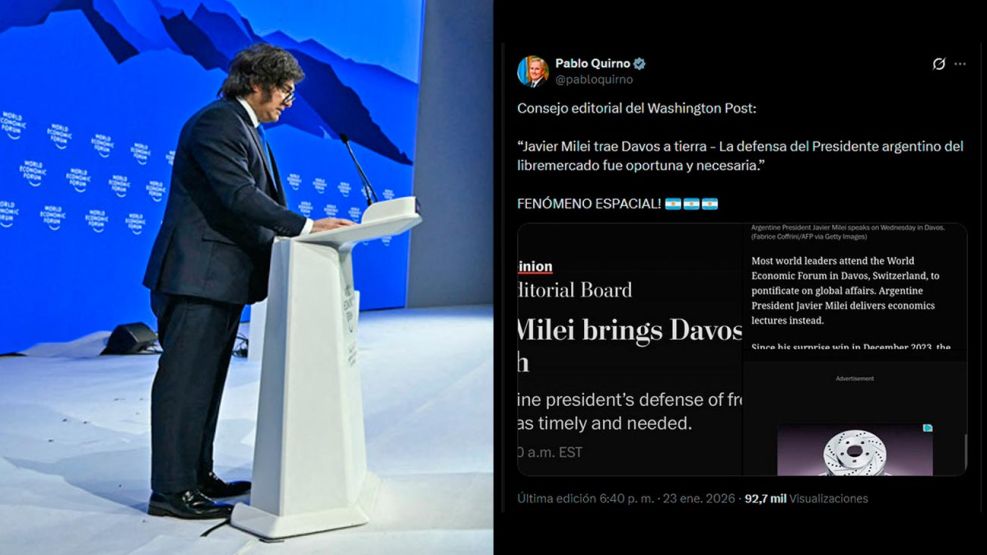 250126_milei_quirno_twitter_cedoc_g