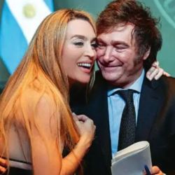 Javier Milei y Fátima Florez | Foto:CEDOC