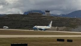 Tras la intervención del puerto, un avión militar de Estados Unidos aterrizó en Ushuaia y levantó sospechas