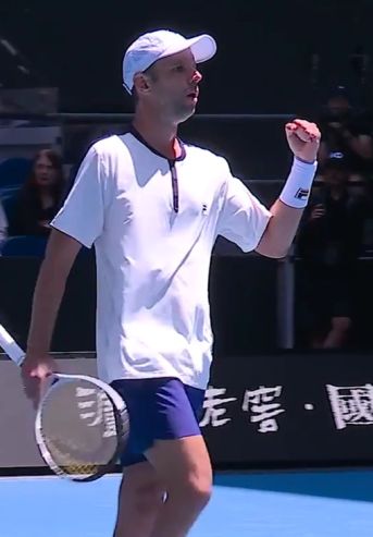 Horacio Zeballos en el Abierto de Australia