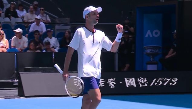 Horacio Zeballos en el Abierto de Australia