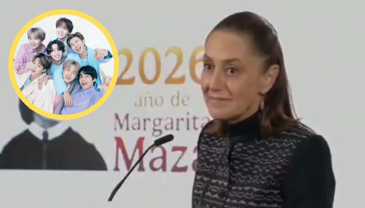 La presidenta de México pide personalmente más conciertos del grupo de K-pop BTS y causa polémica