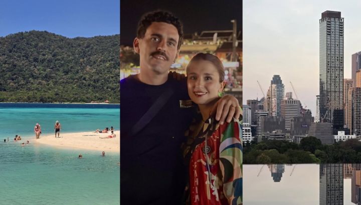 Paisajes exuberantes y construcciones imponentes: la luna de miel de Manu Jove y Agustina López en el Sudeste Asiático