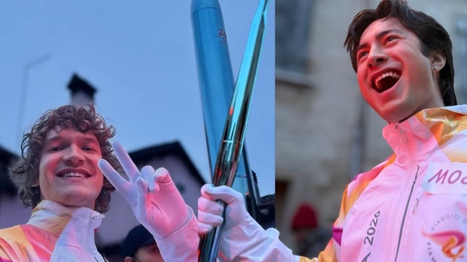 Hudson Williams y Connor Storrie