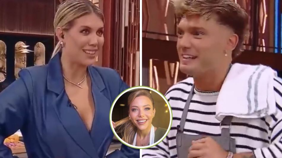 Wanda Nara, Ian Lucas y Evangelina Anderson