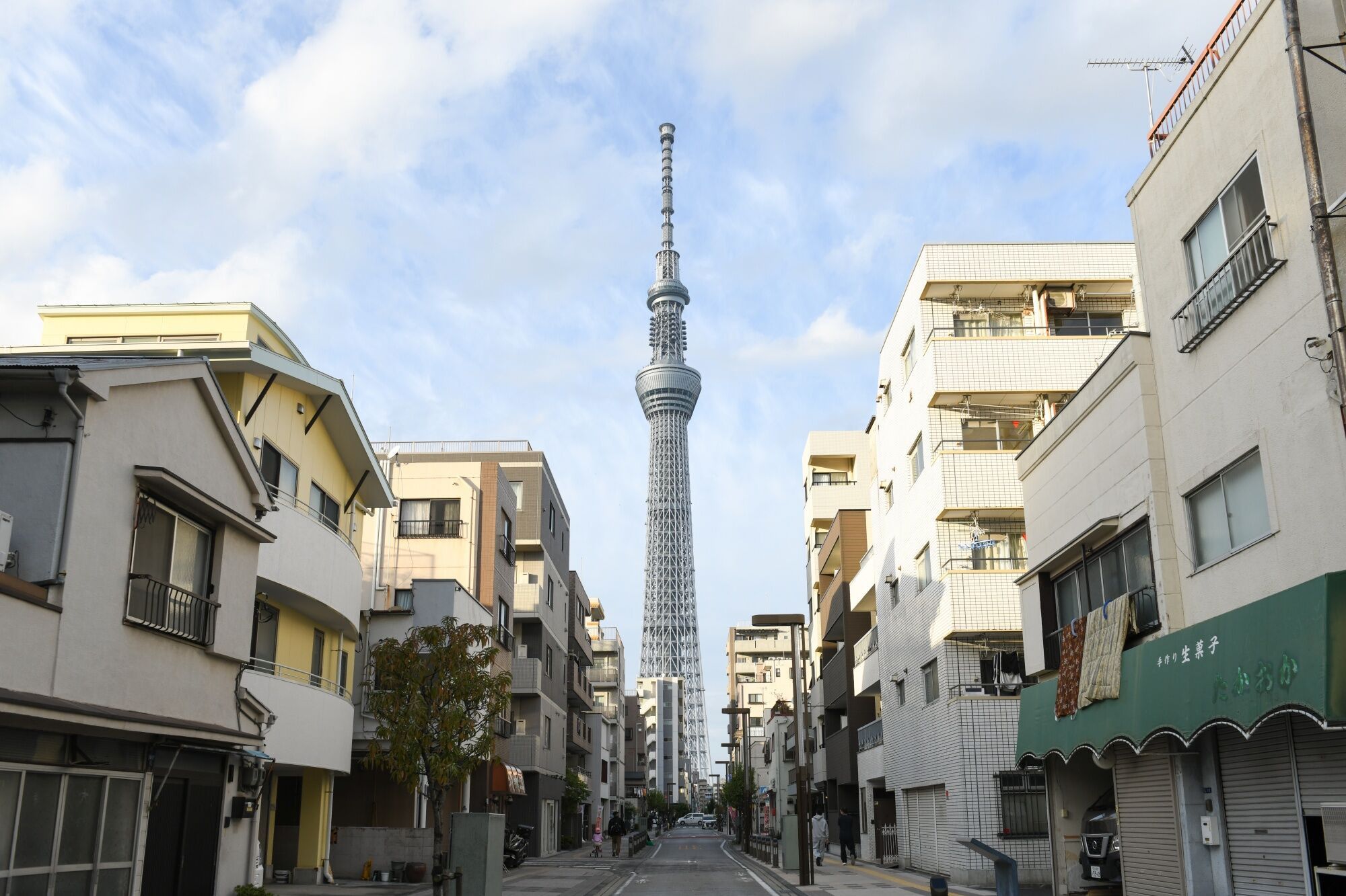 Tokyo Skytree and Vicinity Ahead of Japan GDP 