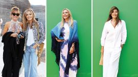 Patricia y Rosella Della Giovampaola, Amalia Amoedo y Andrea Frigerio