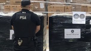 Notebooks del programa Conectar Igualdad recuperadas por la Policía de Seguridad Aeroportuaria