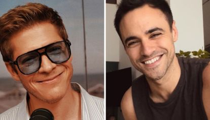 Gastón Dalmau y José Navarro