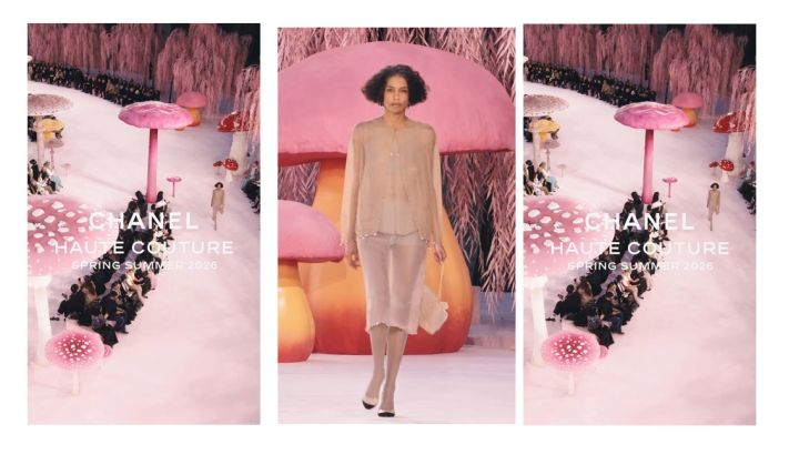 Chanel Spring Summer 2026: delicadas y elegantes transparencias de la alta costura francesa