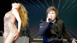 Javier Milei asistió al Teatro Roxy, donde Fátima Florez protagoniza el espectáculo “Fátima Universal”. 28012026