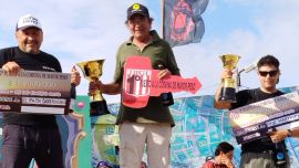 El pique estuvo por debajo de lo esperado. Los especialistas coincidieron en que la temperatura del agua, más elevada que otros años, pudo haber empujado a las corvinas a refugiarse algunos metros mar adentro.