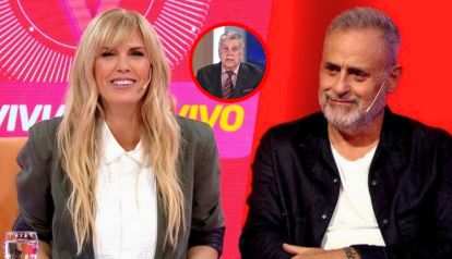 Viviana Canosa, Jorge Rial y Luis Ventura