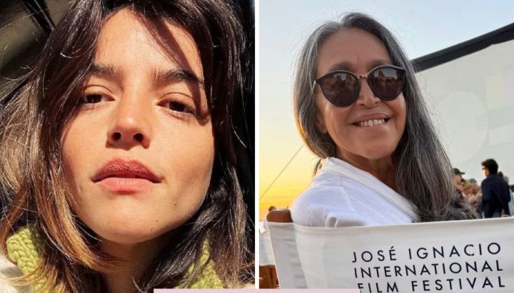 Calu Rivero y su mamá marcan tendencia con sus looks boho en la noche de Uruguay