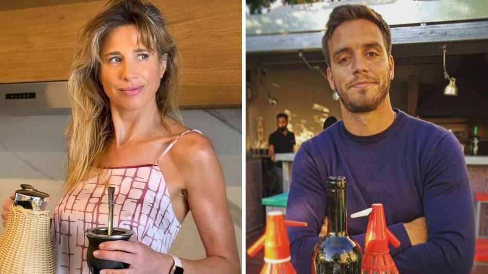 Alina Moine y Federico Giuliani