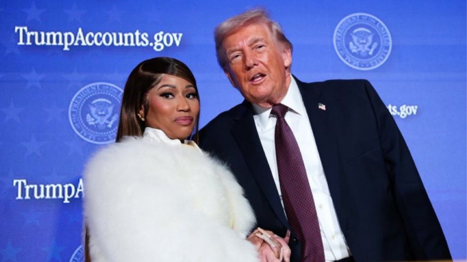 Nicki Minaj y Donald Trump