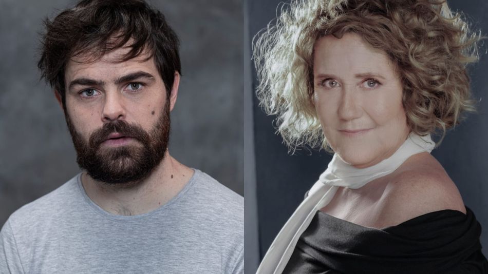 Peter Lanzani y Verónica Llinás