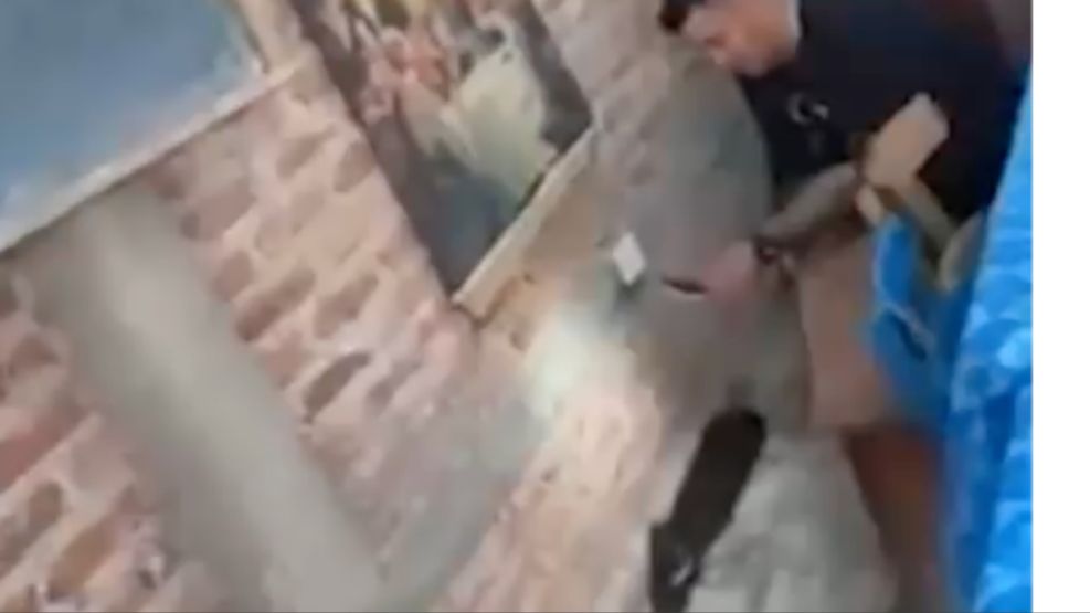 Una mujer encontró una serpiente en una capilla de Chaco