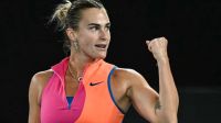 Aryna Sabalenka en el Australia Open 2026