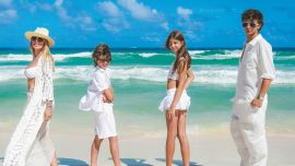 Panam disfrutó de sus vacaciones junto a Luca, Sofía y Bautista y compartió las mejores postales