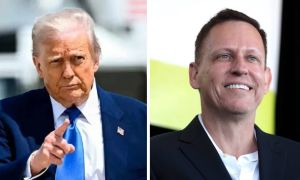 Donald Trump y Peter Thiel 29012026