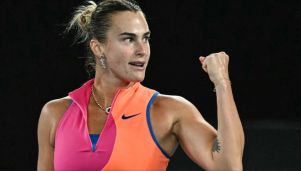 Aryna Sabalenka en el Australia Open 2026