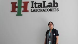 Daniela Jara en el ItalLab