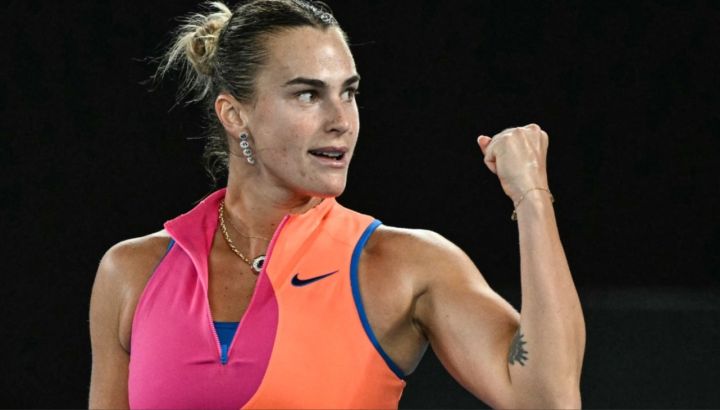 Aryna Sabalenka en el Australia Open 2026