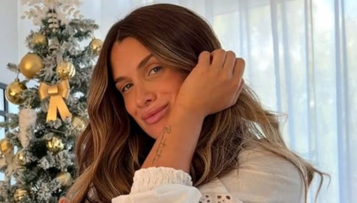 Cami Homs mostró las fotos más tiernas del nacimiento de su hija Aitana: "A disfrutar de nuestra bebita"