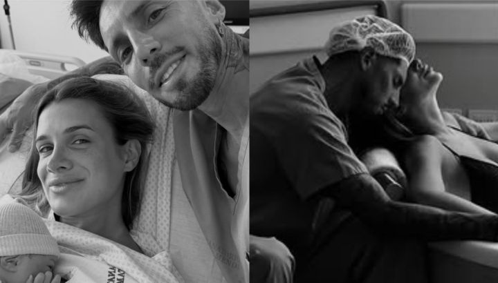 Tras el nacimiento de su hija Aitana, Camila Homs mostró las fotos del parto: "El momento más increíble de nuestras vidas"