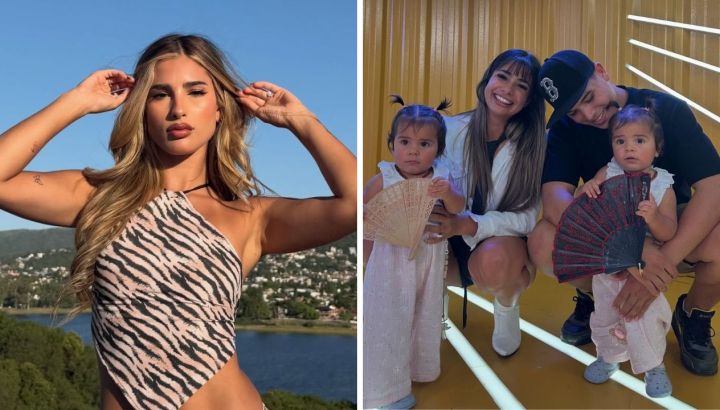 Juli Poggio soprendió a las hijas de Daniela Celis y Thiago Medina con un lujoso regalo