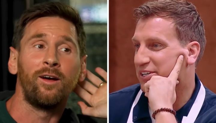 Maxi López reveló en MasterChef Celebrity cómo fue su relación con Lionel Messi en el Barcelona: "Hay que cuidarlo al Diez"