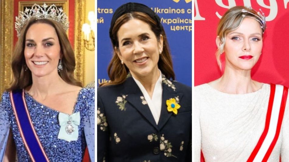 Kate Middleton, Mary de Dinamarca, Charlene de Mónaco
