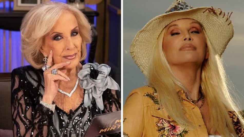 Mirtha Legrand y Susana Giménez