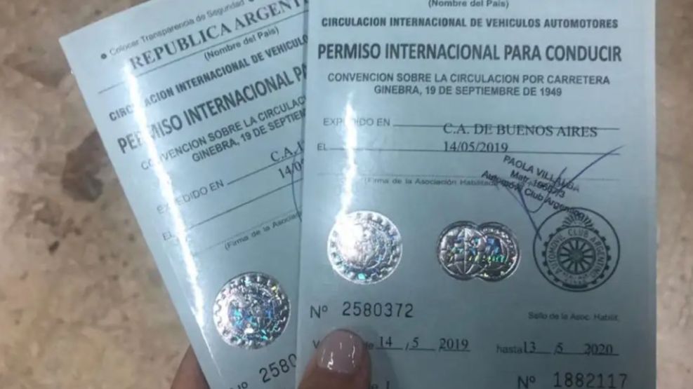 carnet internacional