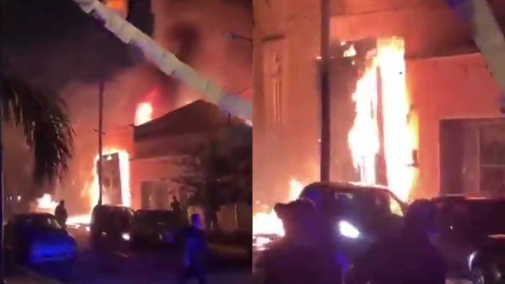 Incendio en San Fernando