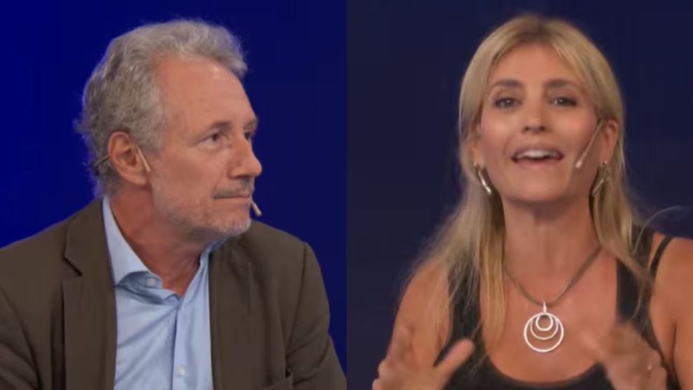 La diputada nacional del PRO Daiana Fernández Molero y el abogado de la CGT Gustavo Ciampa