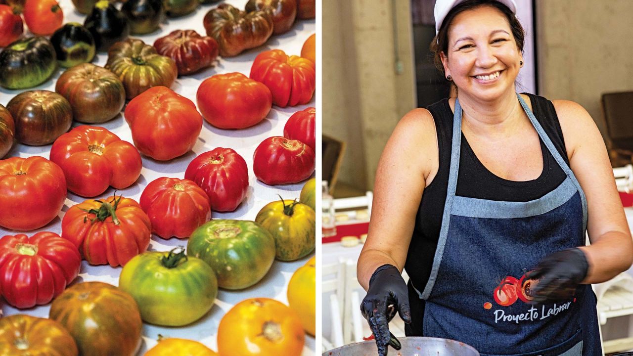 María Sance en el festival ¡Del tomate! | Foto:Gentileza Casa Vigil