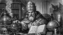 El Papa Silvestre II (999-1003)