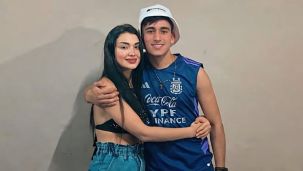 La joven argentina hallada muerta en Los Ángeles, Narela Barreto, junto a su hermano Santiago