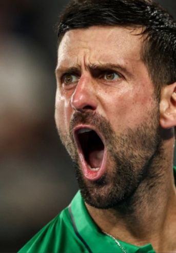 Novak Djokovic en el Abierto de Australia 2026