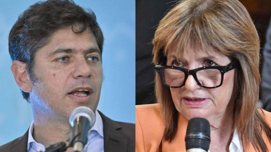 Bullrich a lo Milei contra Kicillof por la inseguridad: 