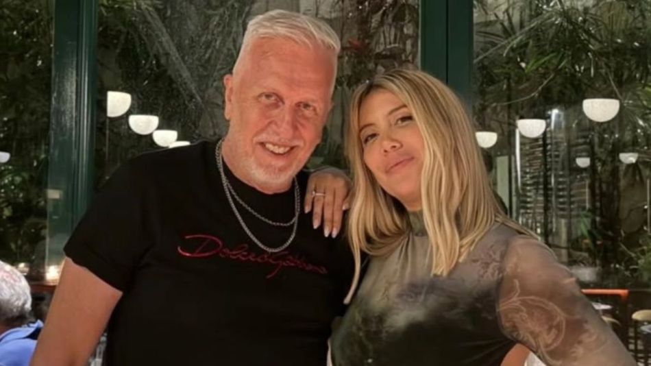 Andrés Nara y Wanda Nara