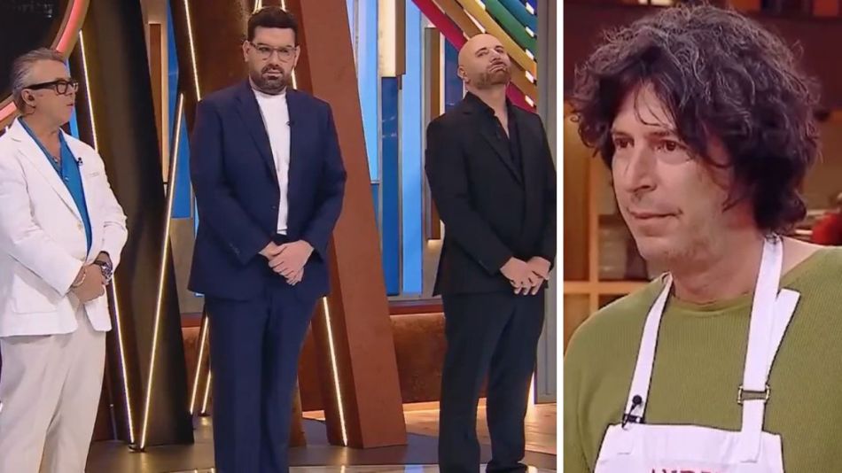 El jurado de MasterChef Celebrity y Andy Chango