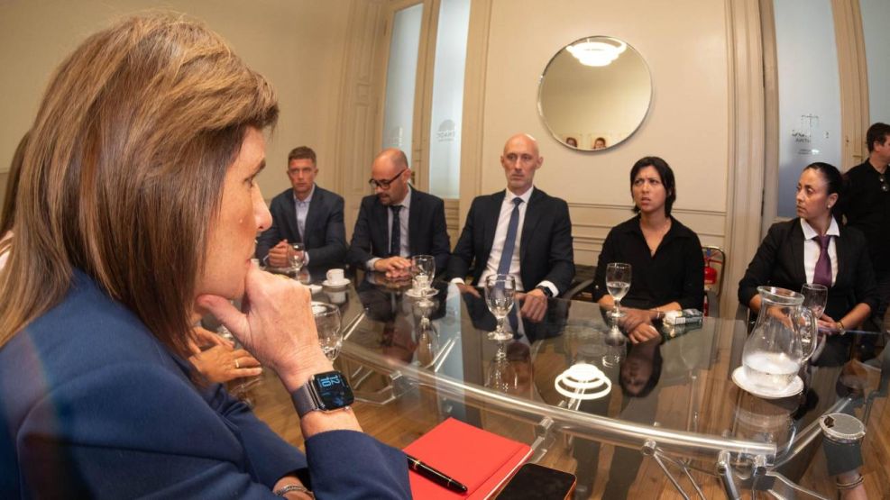 Bullrich recibió a los familiares de Jeremías Monzón 30012026