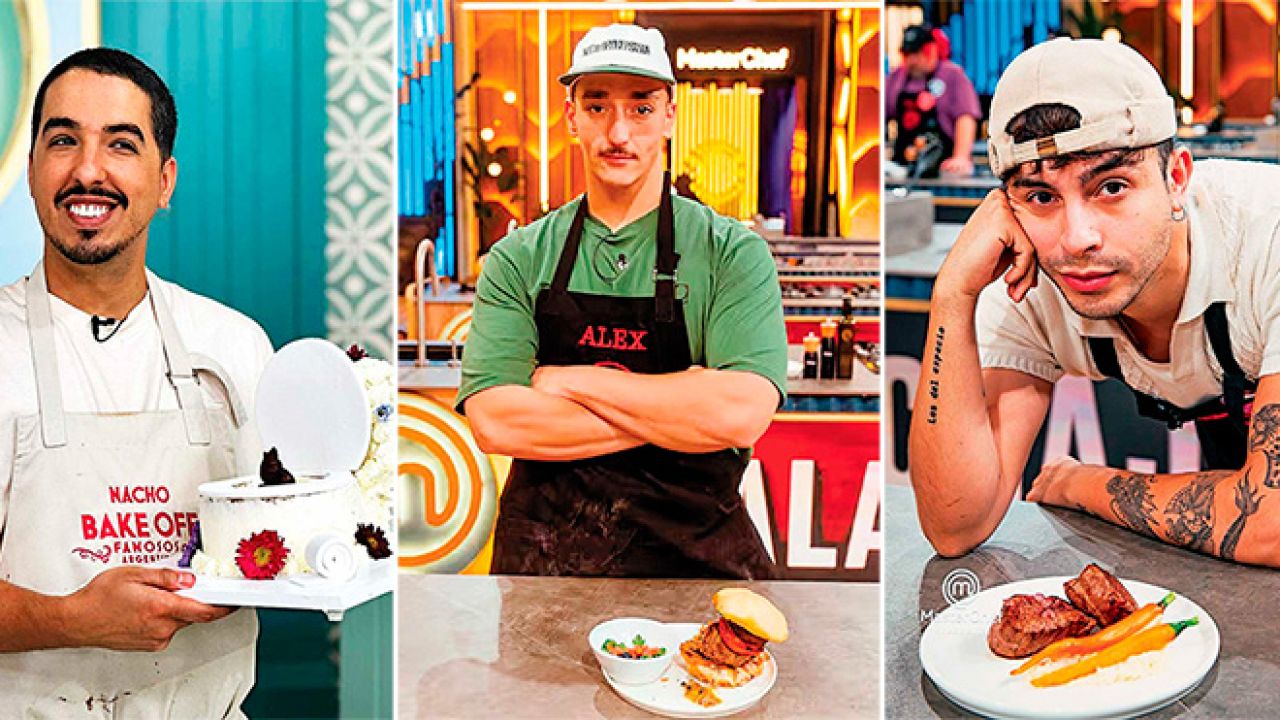 Nacho Elizalde, Alex Pelao y Rusherking tienen prestigio en sus profesiones, pero en la televisión argentina encontraron una masividad impensada. | Foto:Cedoc