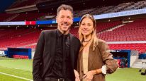 El Cholo Simeone y Carla Pereyra