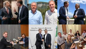 La agenda de Santilli en enero