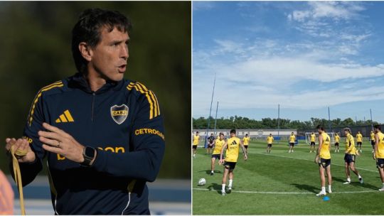 Claudio Úbeda cambia los planes en Boca: apostaría por una delantera juvenil ante Newell´s