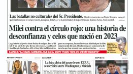 La tapa del Diario PERFIL del domingo 1° de febrero de 2026